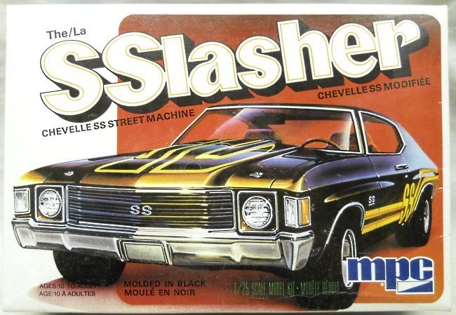 MPC 1/25 The Sslasher Chevelle SS Street Machine, Q1-0749 plastic model kit